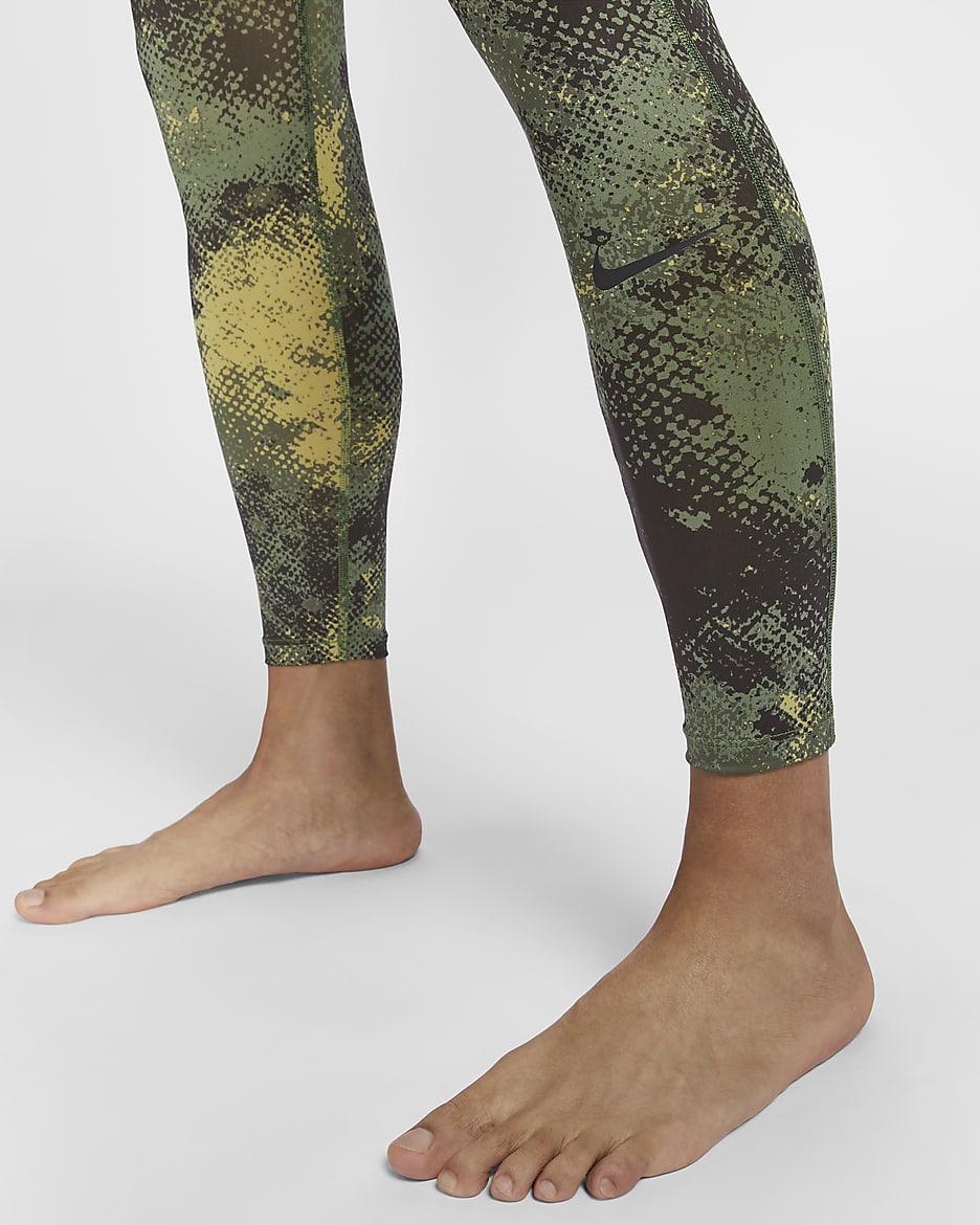 Mens nike camo tights best sale